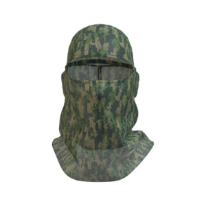 HECS headcover in green - frontal view