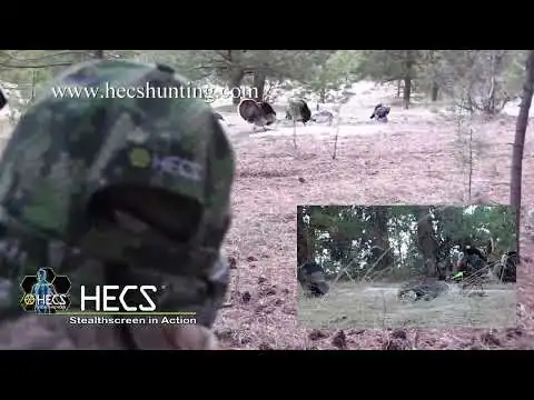 Turkey hunting set up tips and the HECS effect! HECS CHANGES THE GAME!