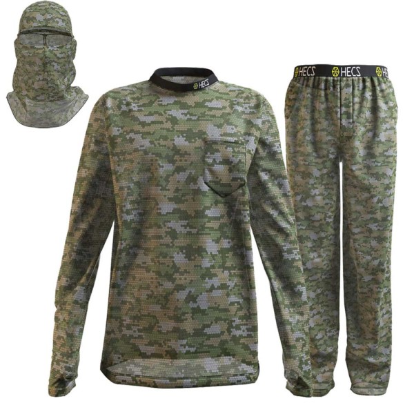HECS Hunting Suit Lightweight Camo Clothes & Gear